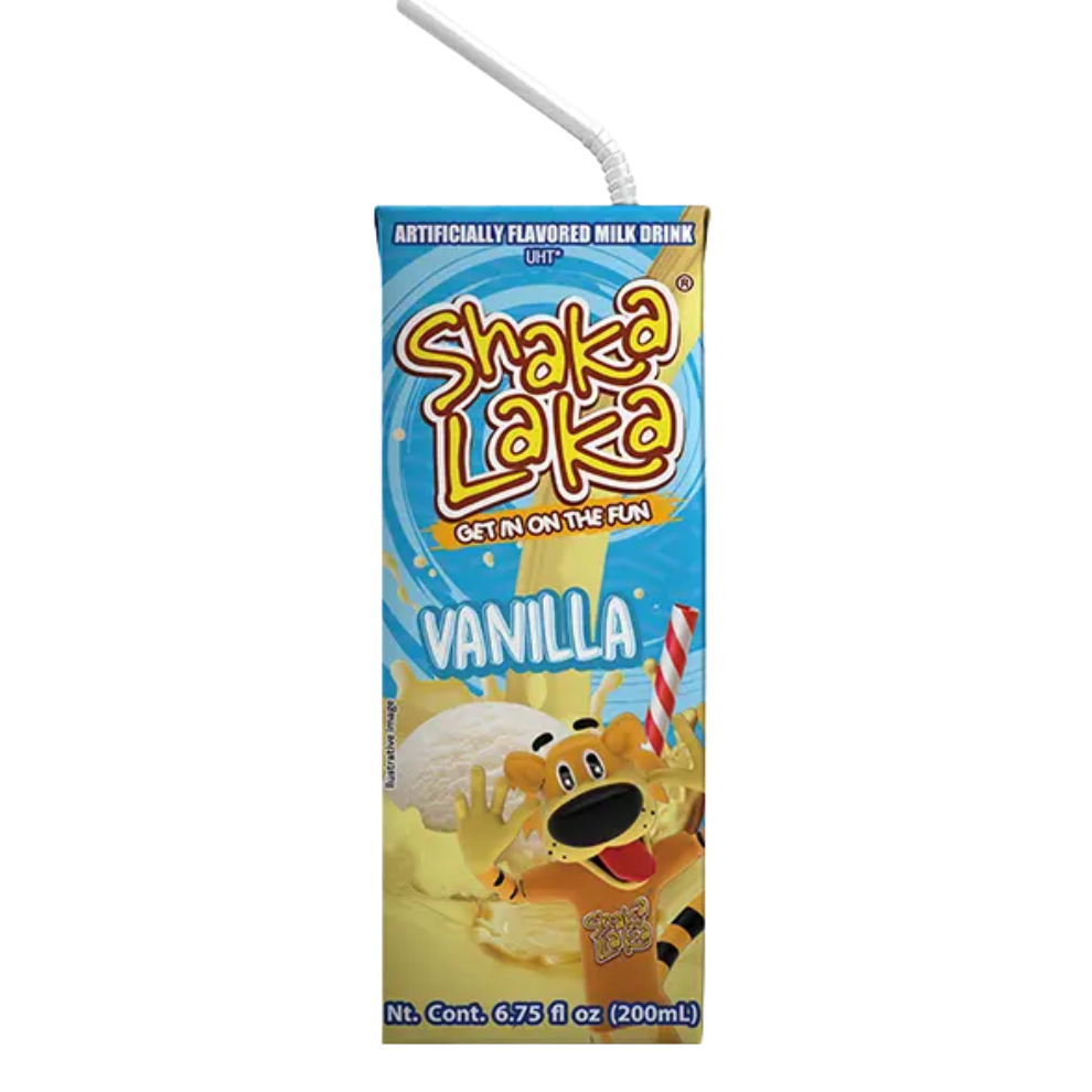 *NEW* Shaka Laka Vanilla Flavored Milk Drink (Pack of 4)
