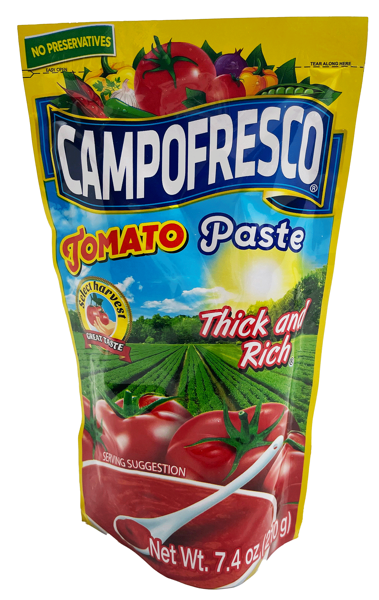 Campo Fresco 200g - (Pack de 3)
