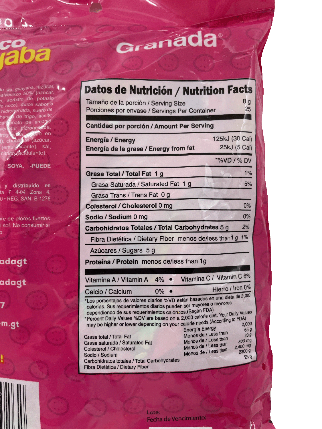 Choco Guayaba 25pzs - (Pack de 3)