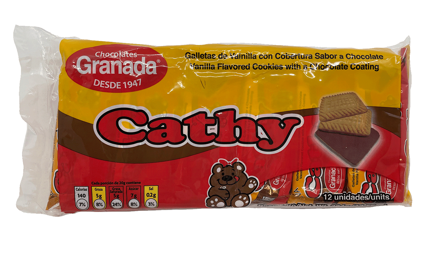 Cathy 12 piezas - (paquete de 3)