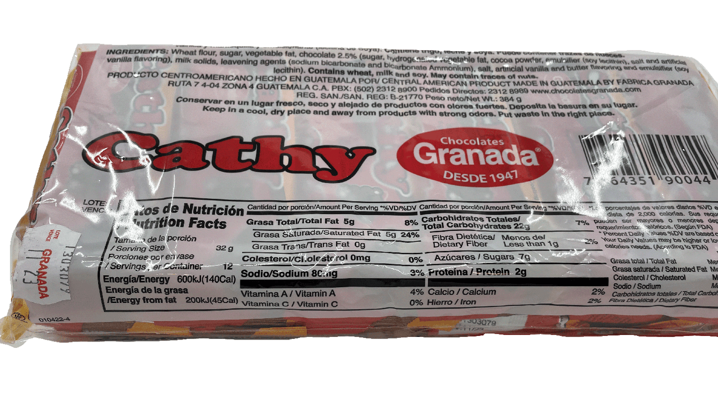 Cathy 12 piezas - (paquete de 3)
