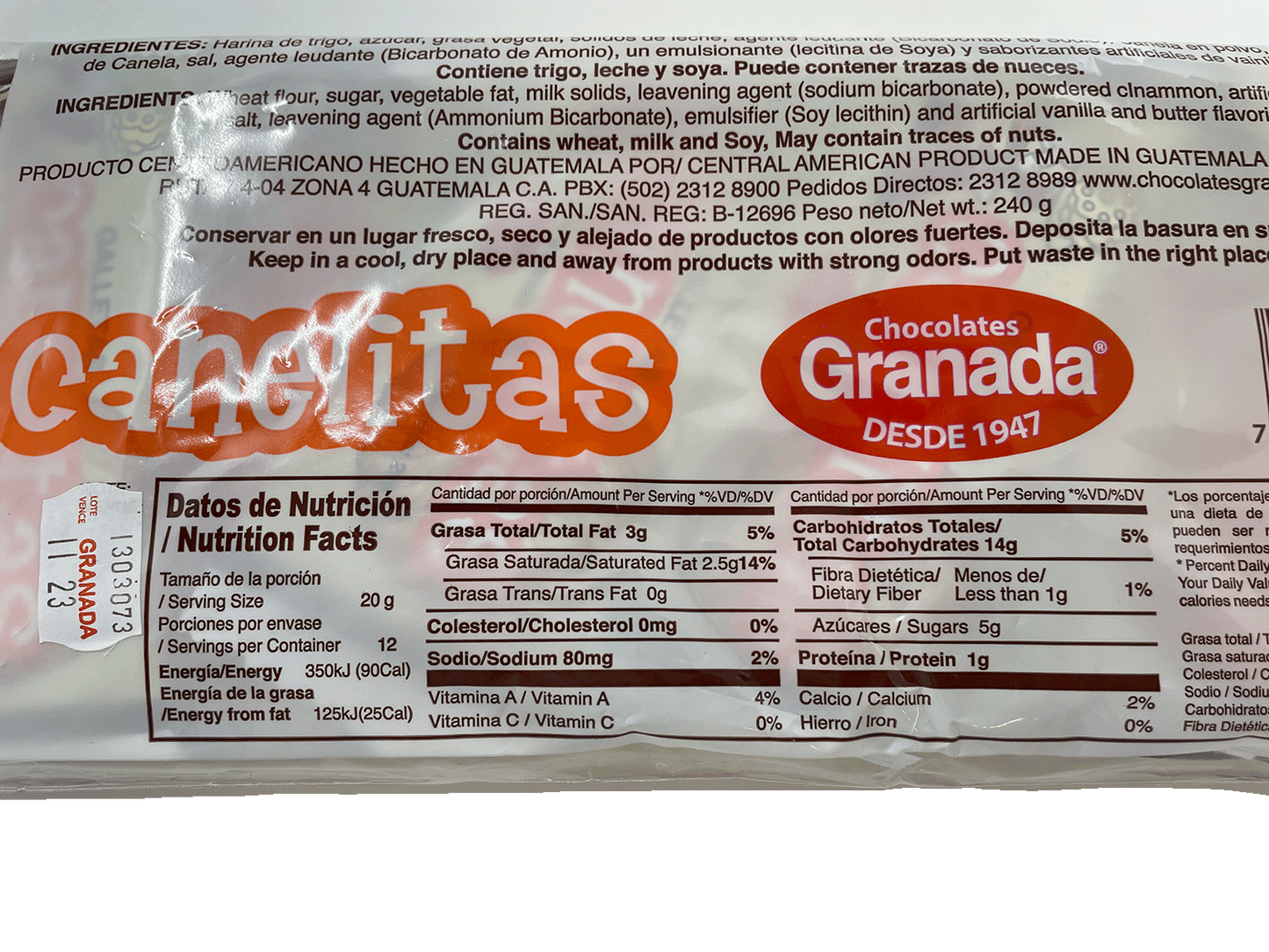 Canelitas 12pzas - (Pack de 3)
