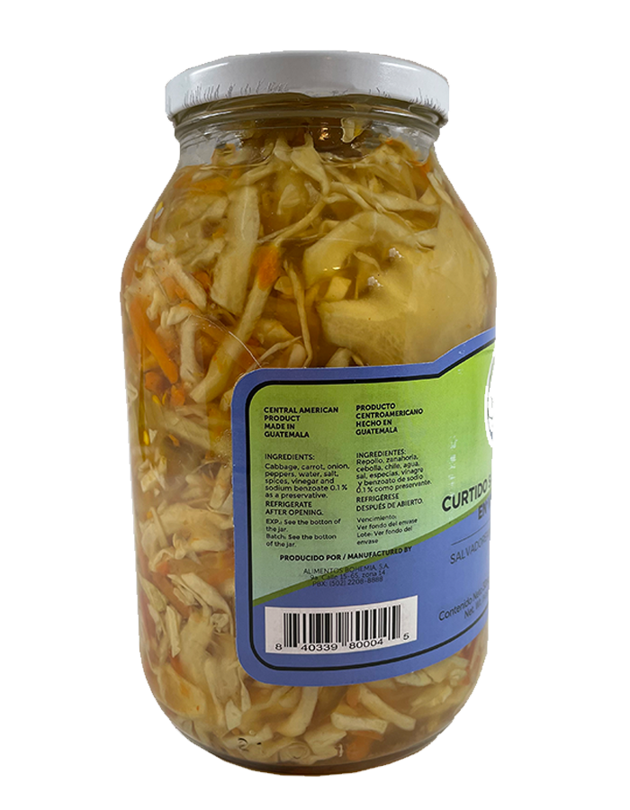 Curtido Salvadoreño En Vinagre 32oz - (Paquete de 2)