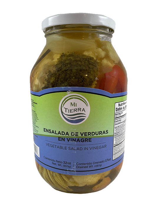 Ensalada De Verduras En Vinagre 32oz - (Paquete de 2)