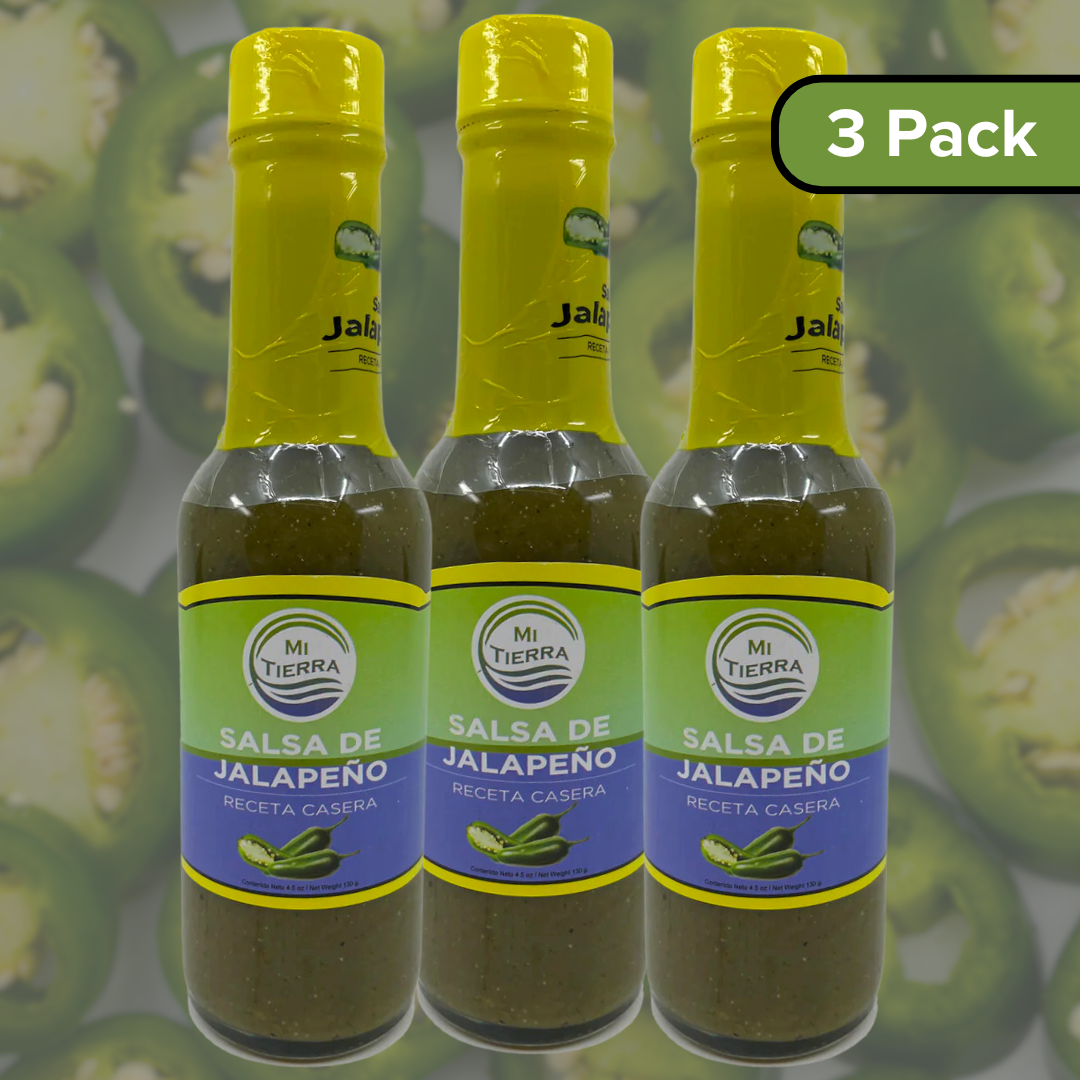 Salsa De Jalapeño 4.5oz - (Paquete de 3)