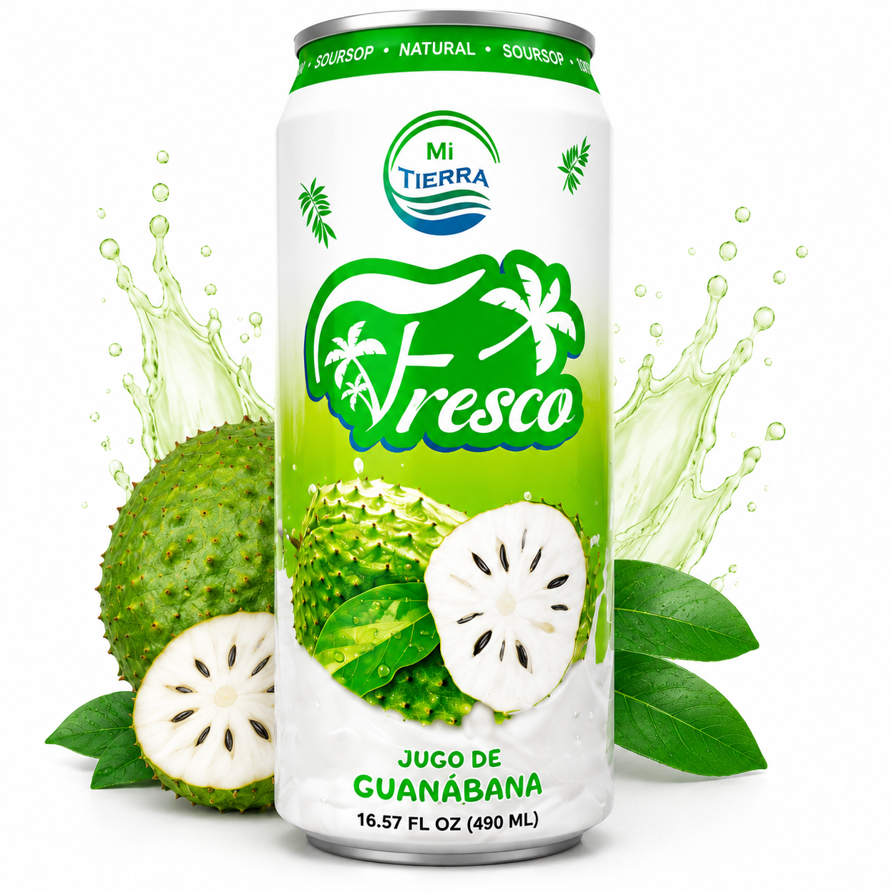 NEW* Mi Tierra Natural Juices 16.57oz - Guanábana Soursop – World