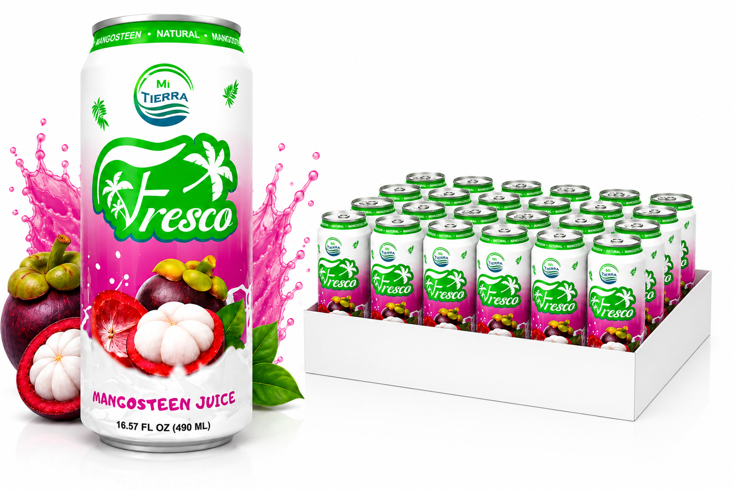 *NEW* Mi Tierra Natural Juices 16.57oz - Mangosteen