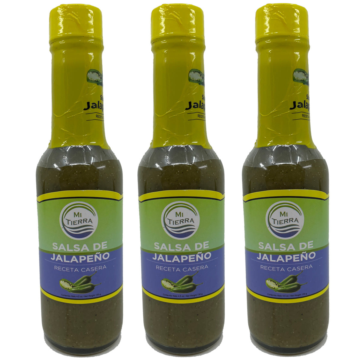 Salsa De Jalapeño 4.5oz - (Paquete de 3)