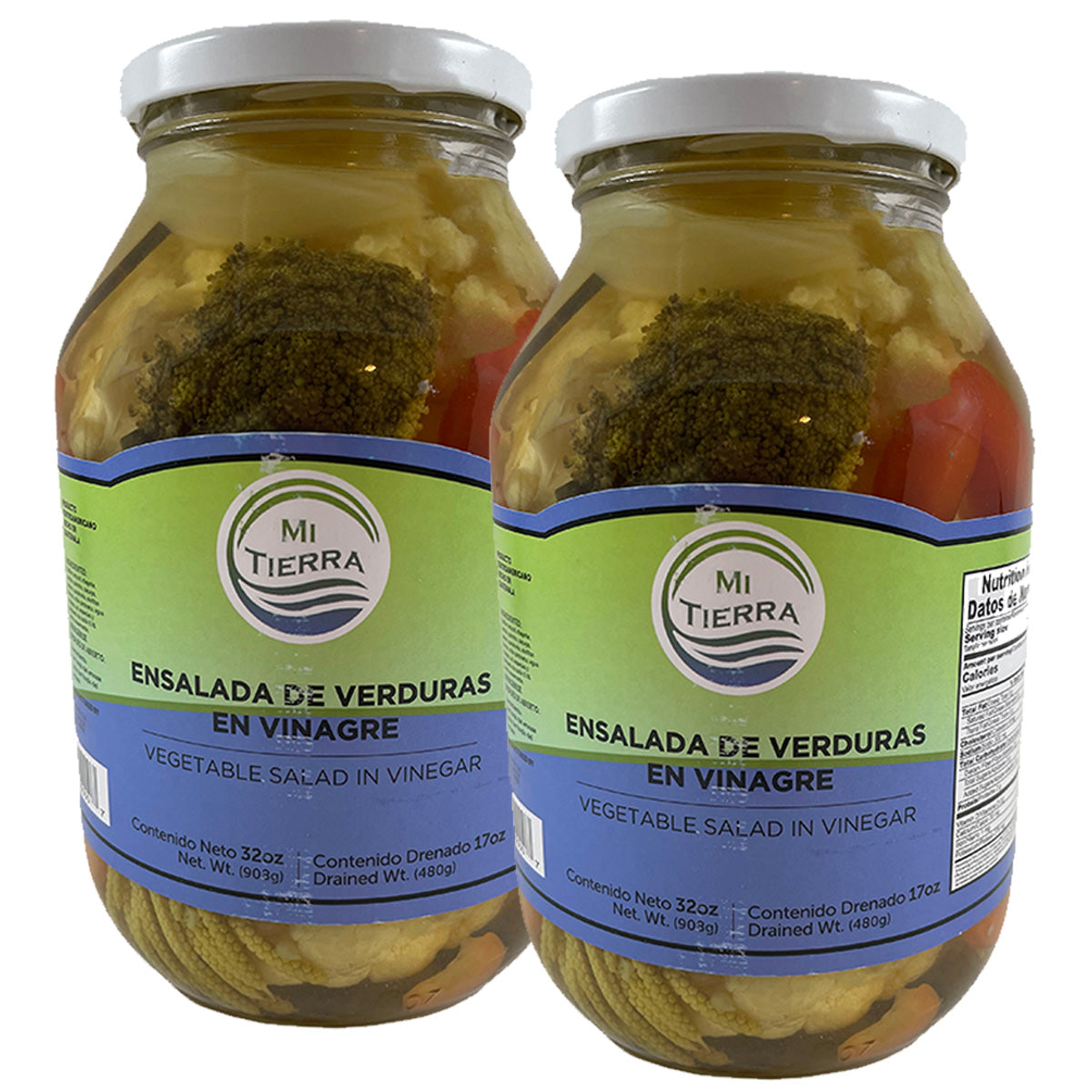 Ensalada De Verduras En Vinagre 32oz - (Pacote com 2)