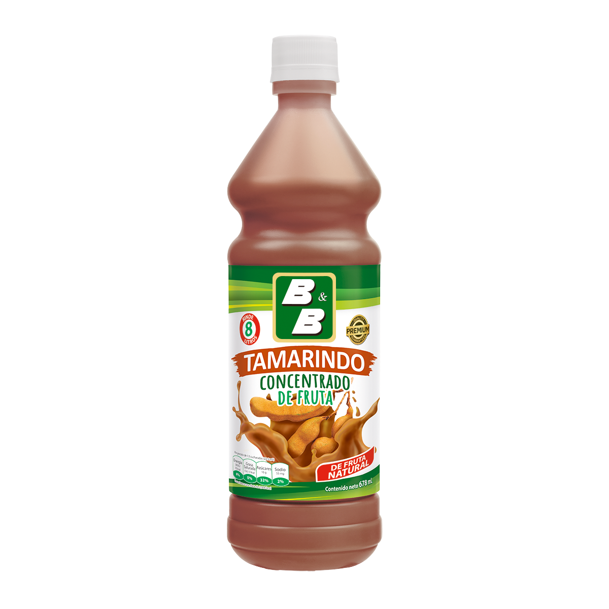 *New* Concentrado de Tamarindo B&B 22.7 oz. (Pack of 2)