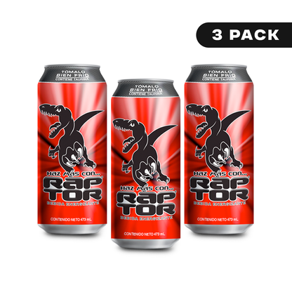 *New* - Raptor 16oz - Pack of 3