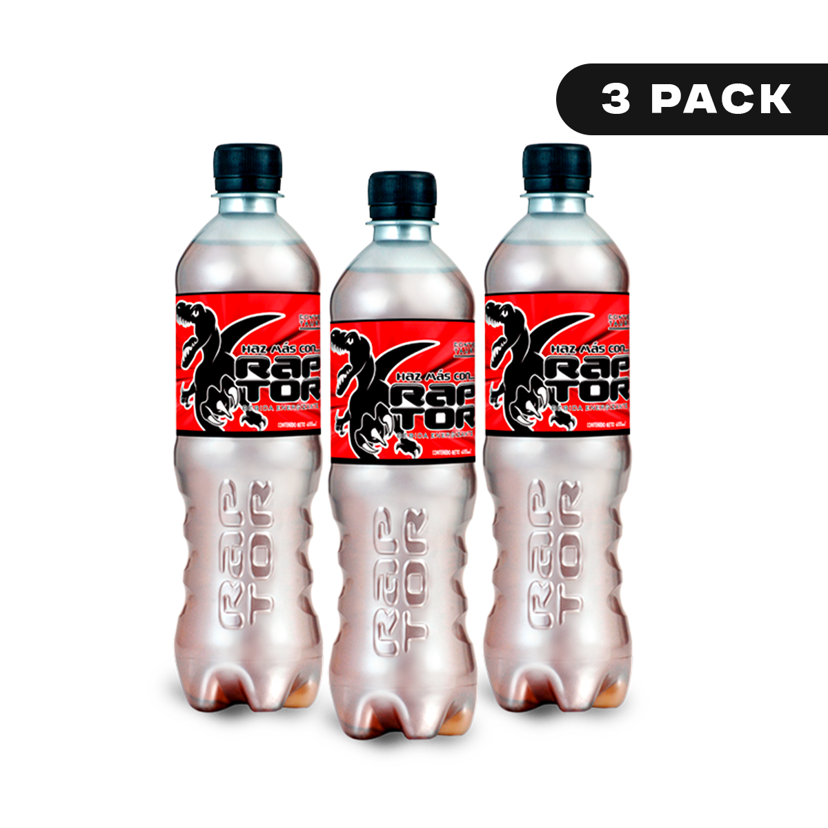 *New* - Raptor 500ml - Pack of 3