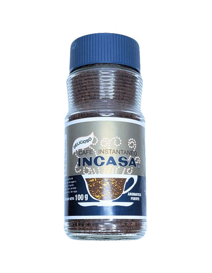 INCASA - Instant Coffee, Guatemala Blend, Ground Coffee - 100 Grams (Pack of 2)