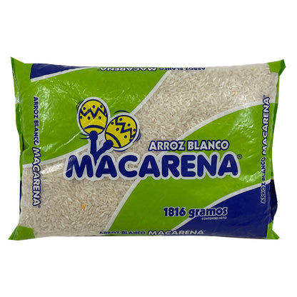 Macarena White Rice Arroz Blanco 4lb (Pack of 6)