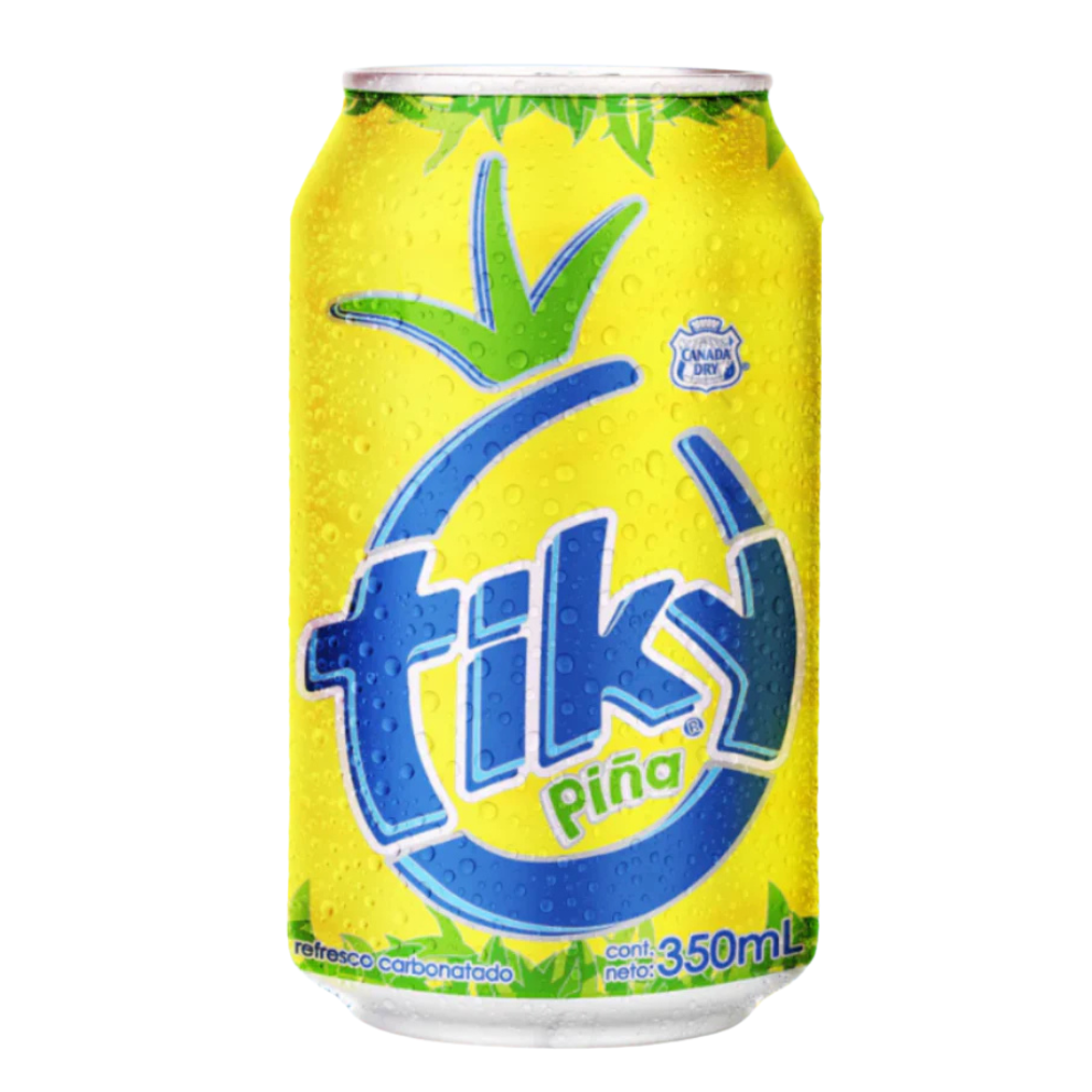 *NEW* Soda Tiky Piña 350mL - Pack of 4