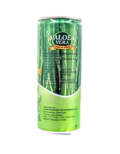 New Food - Natural Aloe Vera Drink 250ml - Pack of (6) Cans