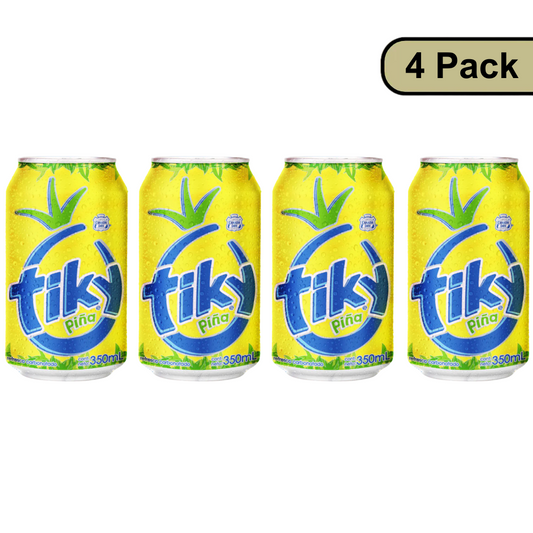 *NEW* Soda Tiky Piña 350mL - Pack of 4