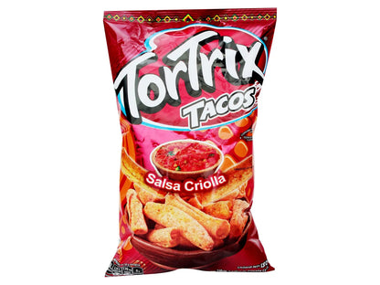 Tortrix Salsa Criolla Corn Chips (3 x 180g Bags)