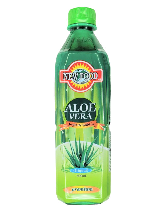 New Food - Natural Aloe Vera Drink 500ml - Pack of (6)