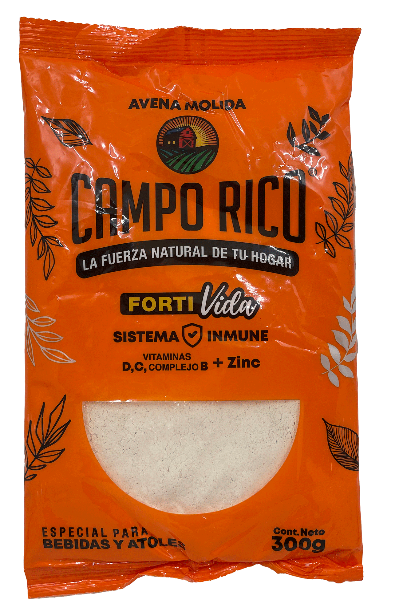 Campo Rico Oatmeal Powder 300g - (Pack of 2)