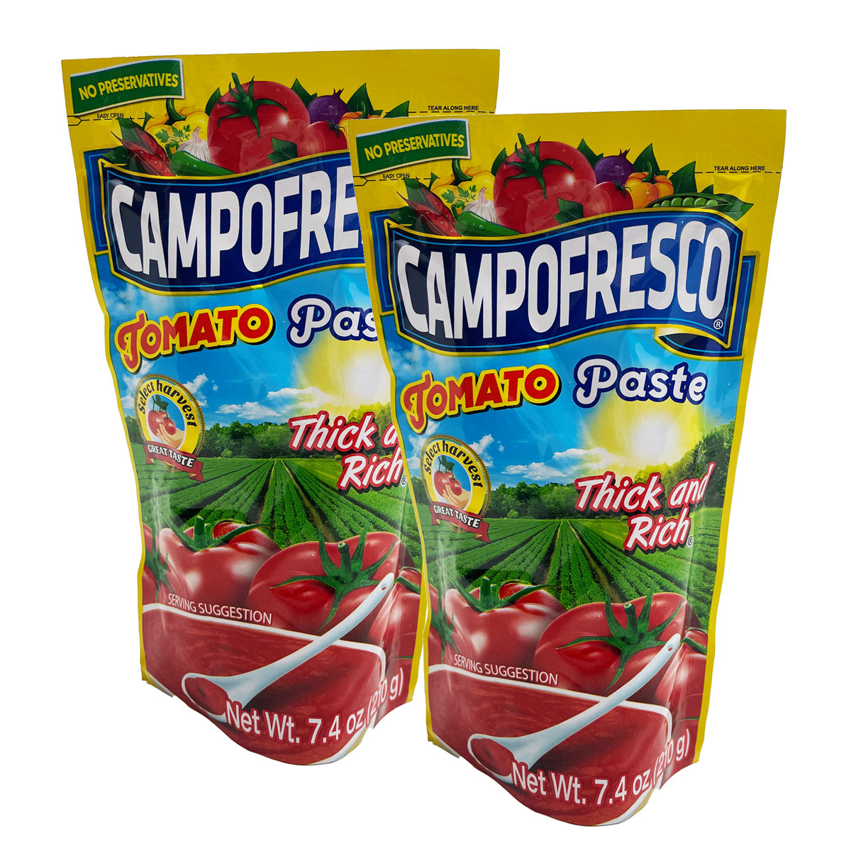 Campo Fresco Tomato Sauce - Original - 7.4oz - (Pack of 2)