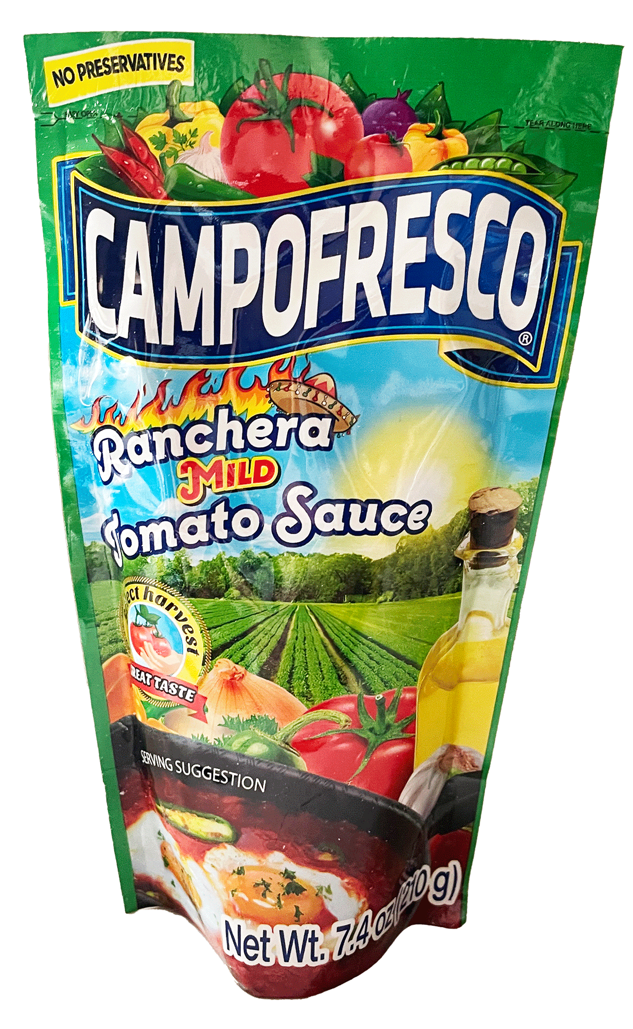 Campo Fresco Tomato Sauce - Ranch Flavor - 7.4oz - (Pack of 2)