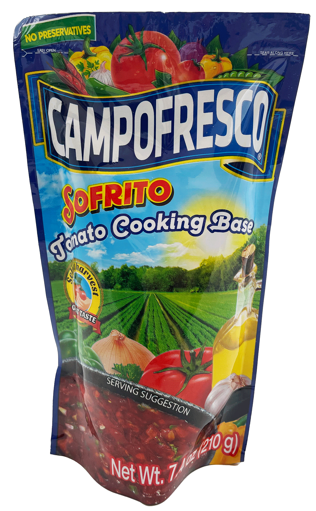 Campo Fresco Tomato Sauce - Stir-fry Flavor - 200g - (Pack of 2)