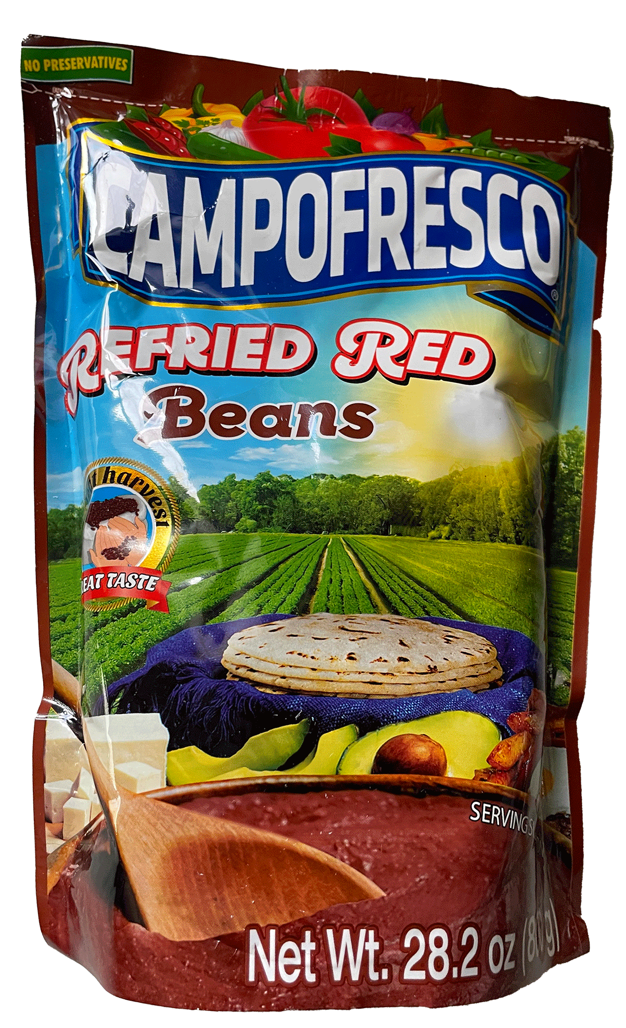 Campo Fresco Re-fried Beans 28.2oz - (Pack of 2)