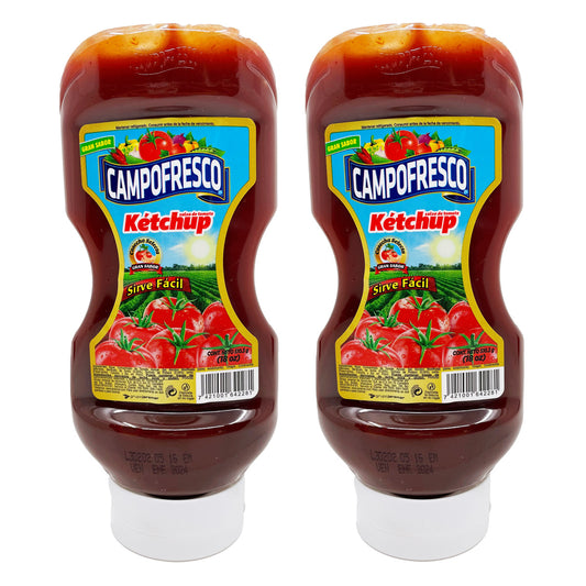 Campo Fresco Tomato Ketchup 18oz (Pack of 2)