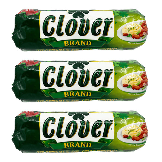 CLOVER Vegetable Oil Shortening 1lb - (Pack of 3)