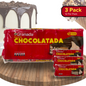 GRANADA Chocolatada Wafers 12pcs - Vanilla - (Pack of 3)