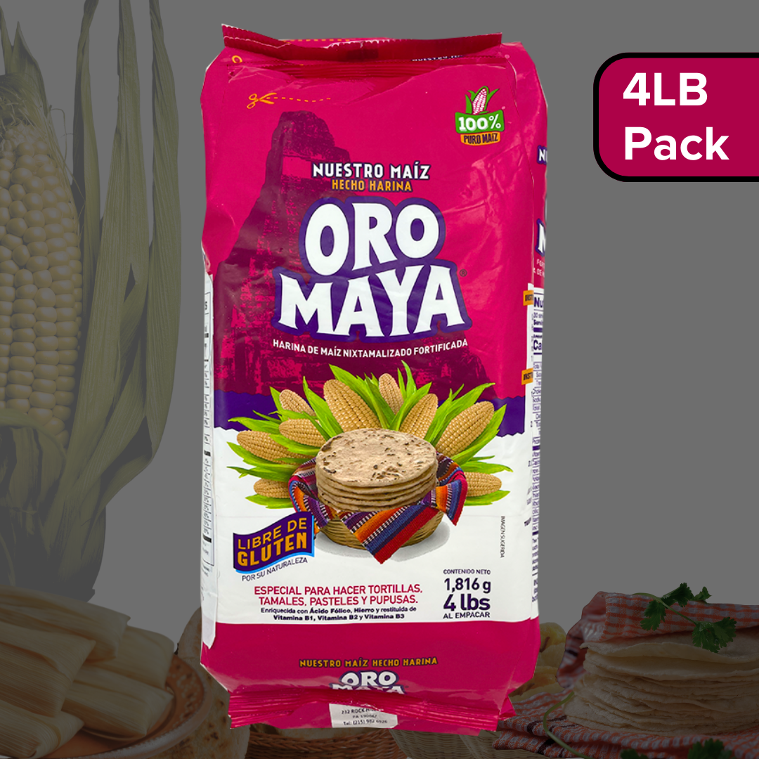 Oro Maya Flour 4lb - (Pack of 1)