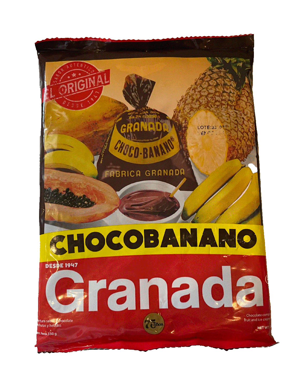 GRANADA - Chocolate Fondue Chocobanana 350g - (Pack of 3)