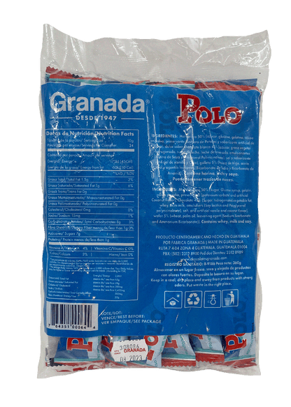 GRANADA - Marshmallow & Wafers Covered With White Chocolate 24pcs - (Pack of 2)