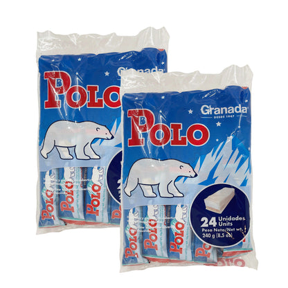 GRANADA - Marshmallow & Wafers Covered With White Chocolate 24pcs - (Pack of 2)