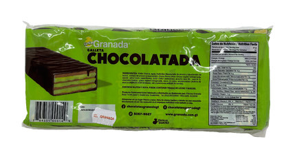 GRANADA Chocolatada Wafers 12pcs - Lemon - (Pack of 3)