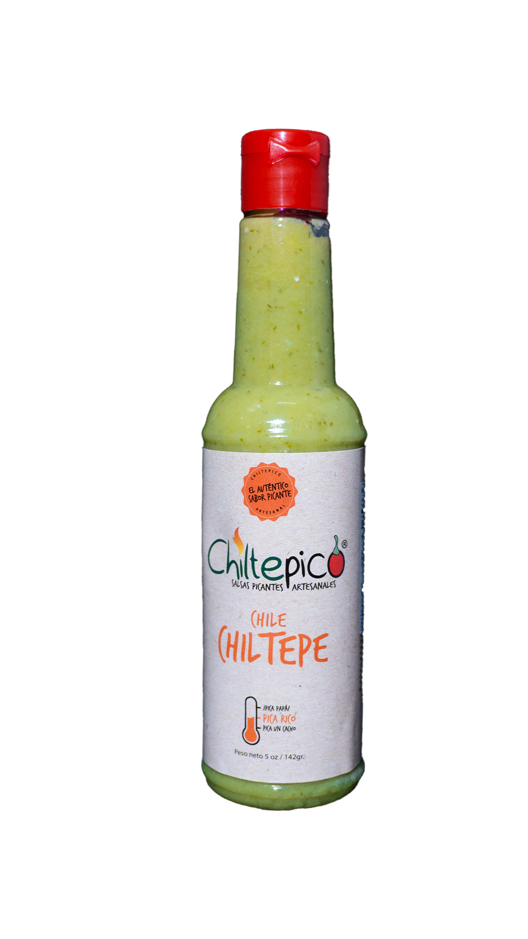 CHILTEPICO Artisanal Hot Sauce - Chiltepe Peppers 5oz - (Pack of 3)