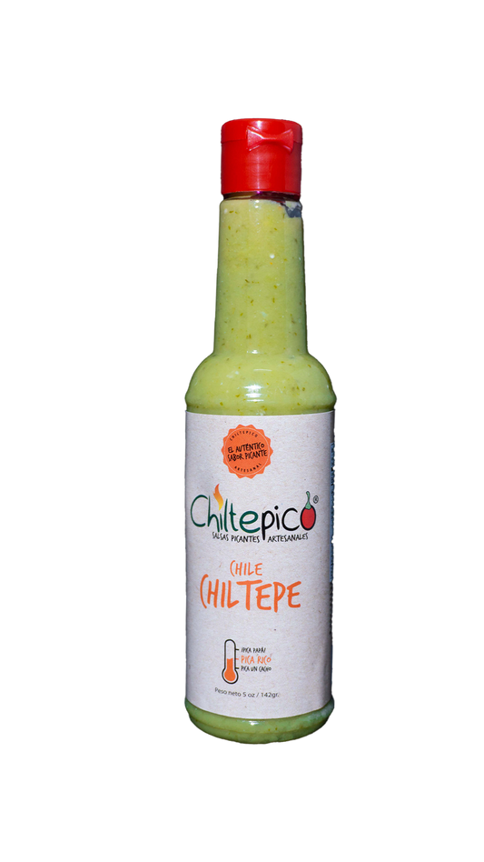 CHILTEPICO Artisanal Hot Sauce - Chiltepe Peppers 5oz - (Pack of 3)