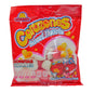 GUANDY - Sour Candy Hearts, Cherry & Strawberry Flavors, 100g each (Pack of 3)