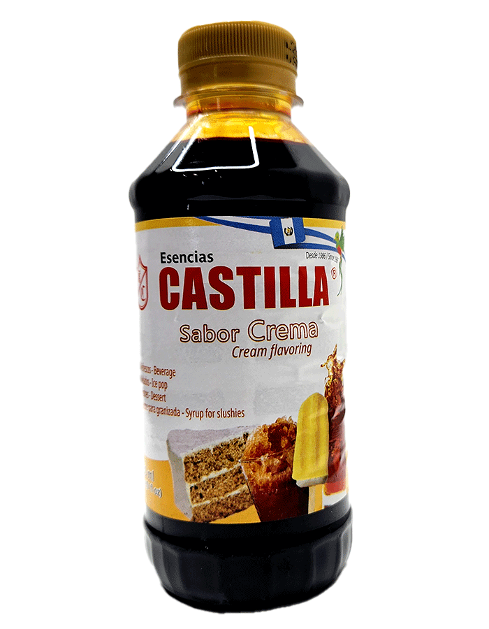 CASTILLA Sugar Free Cream Flavor Concentrate - 8.5oz (Pack of 2)