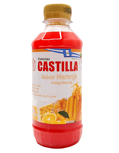 CASTILLA Sugar Free Orange Flavor Concentrate - 8.5oz (Pack of 2)