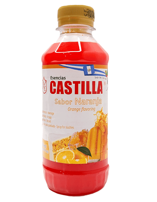 CASTILLA Sugar Free Orange Flavor Concentrate - 8.5oz (Pack of 2)