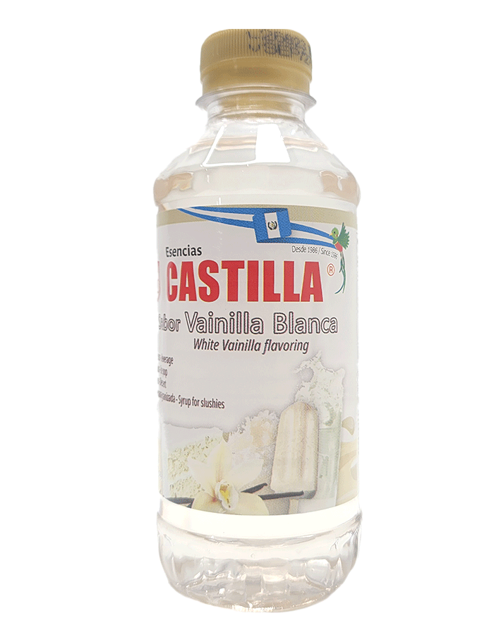 CASTILLA Sugar Free White Vanilla Flavor Concentrate - 8.5oz (Pack of 2)