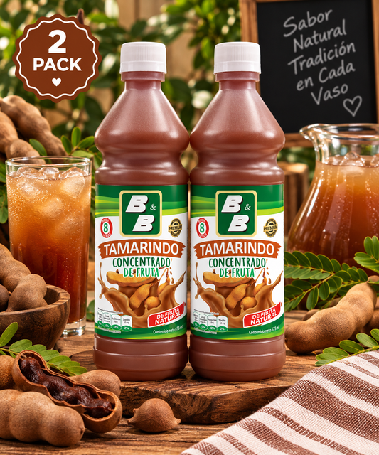 *New* Concentrado de Tamarindo B&B 22.7 oz. (Pack of 2)