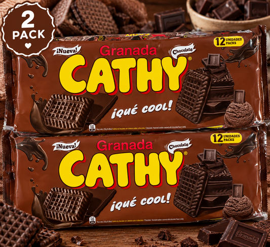 CATHY Galletas Chocolate (Pack of 2)