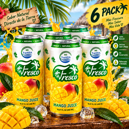 *NEW* Mi Tierra Natural Juices 16.57oz- Mango