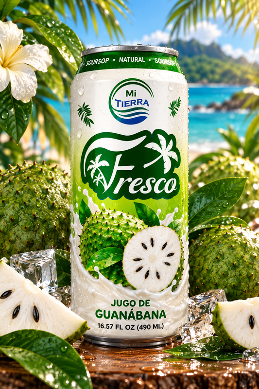 *NEW* Mi Tierra Natural Juices 16.57oz - Guanábana Soursop