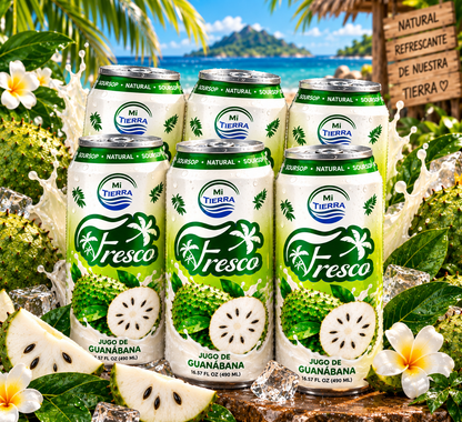 *NEW* Mi Tierra Natural Juices 16.57oz - Guanábana Soursop