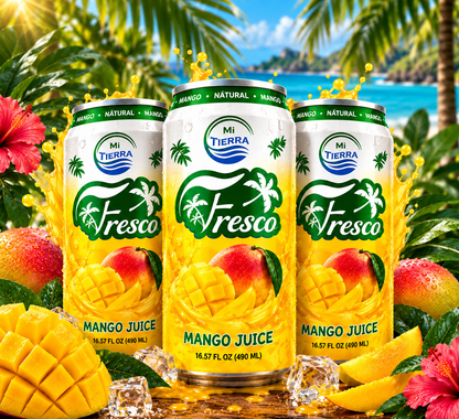 *NEW* Mi Tierra Natural Juices 16.57oz- Mango