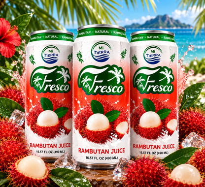 *NEW* Mi Tierra Natural Juices 16.57oz- Rambutan